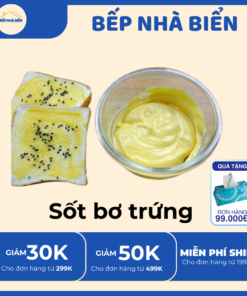 Sốt Bơ Trứng Bếp Nhà Biển