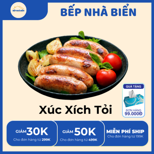 Xúc Xích Tỏi Bếp Nhà Biển