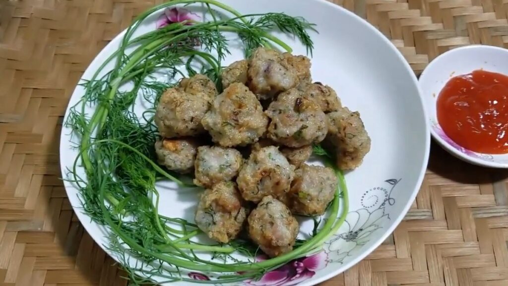 Chả cá thác lác chiên thì là