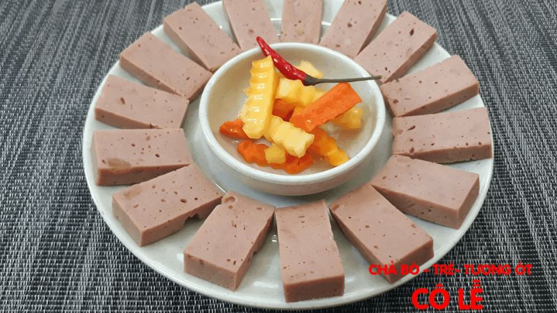 chả bò tươi ngon